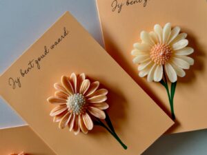 ECHO - Geurende Wenskaart met Wasbloem – “Jij bent de beste”